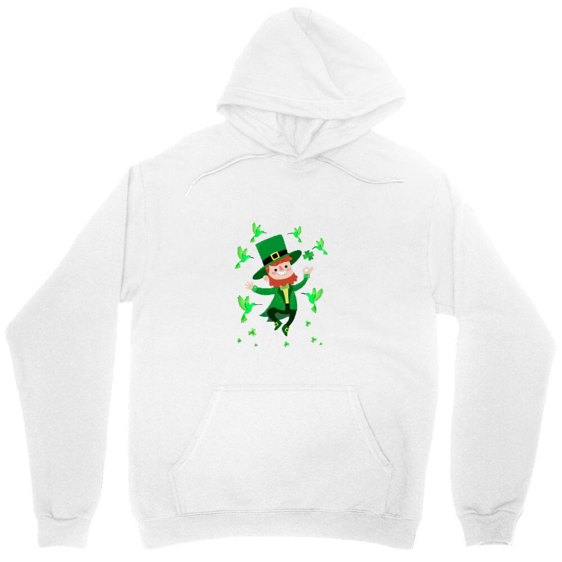 Leprechaun Hummingbird St Patricks Day Costume Green Bird Unisex Hoodie | Artistshot