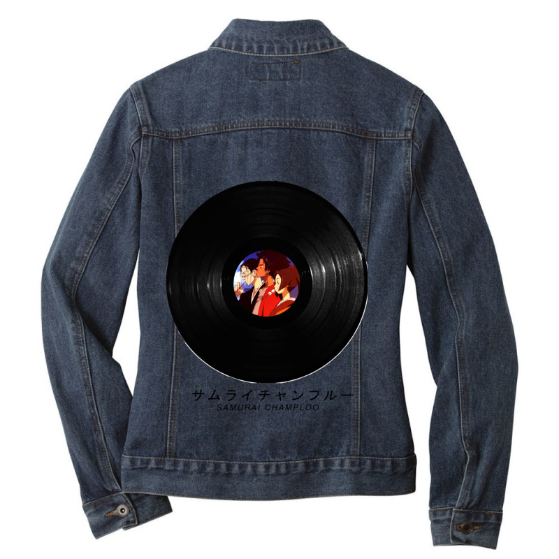 Samurai Champloo Premium Ladies Denim Jacket by RONALDPOYNTER | Artistshot