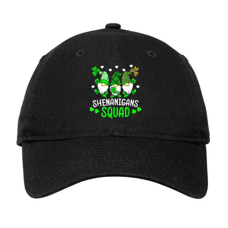 Funny Time For Shenanigans Squad St Patrick's Day Gnomes T Shirt Adjustable Cap by kayleeantb2tp | Artistshot