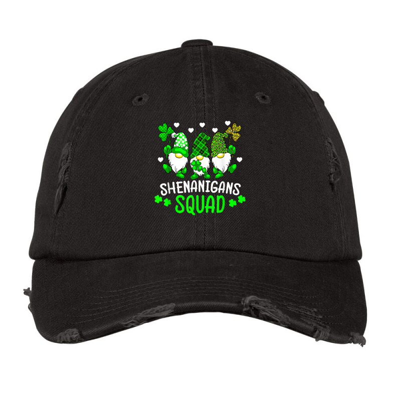 Funny Time For Shenanigans Squad St Patrick's Day Gnomes T Shirt Vintage Cap by kayleeantb2tp | Artistshot