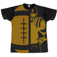 American Football Player Lineman Quarterback Game Day Men Graphic T-shirt | Artistshot