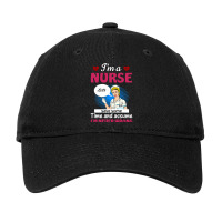 I'm A Nurse Adjustable Cap | Artistshot