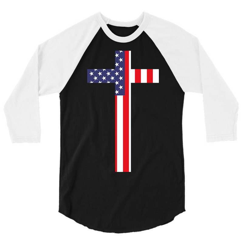 American Flag-q30c6 3/4 Sleeve Shirt | Artistshot