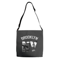 Brooklyn New York Skyline Hoodie Brooklyn Sweatshirt Adjustable Strap Totes | Artistshot