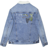 John 155 I Am The Vine Unisex Sherpa-lined Denim Jacket | Artistshot