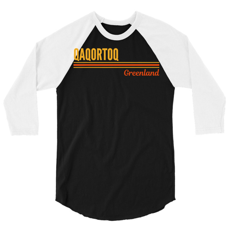 Qaqortoq Greenland 3/4 Sleeve Shirt | Artistshot