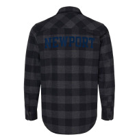 Newport Rhode Island Collegiate Style Varsity Block Letter T Shirt Flannel Shirt | Artistshot