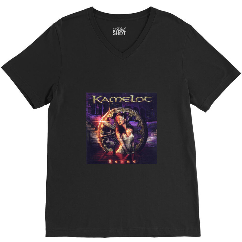 Kamelot V-Neck Tee by kamuro870707 | Artistshot