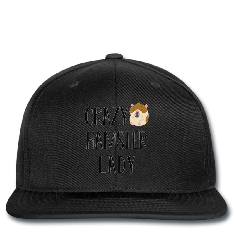 Crazy Hamster Lady (4) Printed Hat | Artistshot