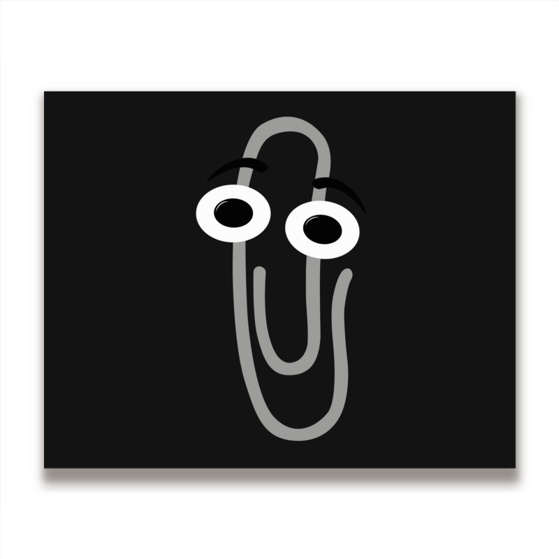 Rip Clippy 1 Metal Print Horizontal | Artistshot