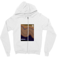 Minimal Motel 51 Abstract Liquid Art Zipper Hoodie | Artistshot