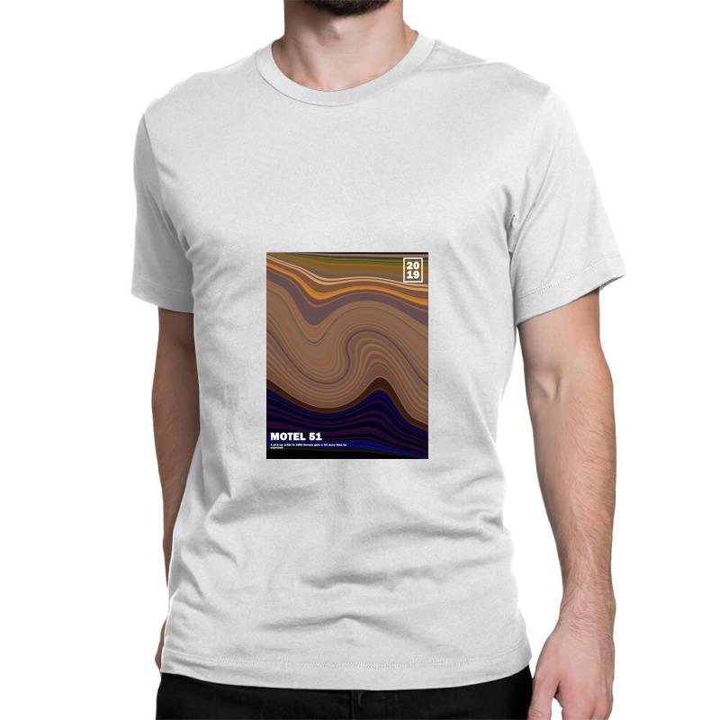 Minimal Motel 51 Abstract Liquid Art Classic T-shirt by johnbre | Artistshot