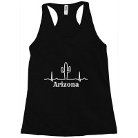 Arizona - Saguaro Cacti - Heartbeat-6lnov Racerback Tank | Artistshot