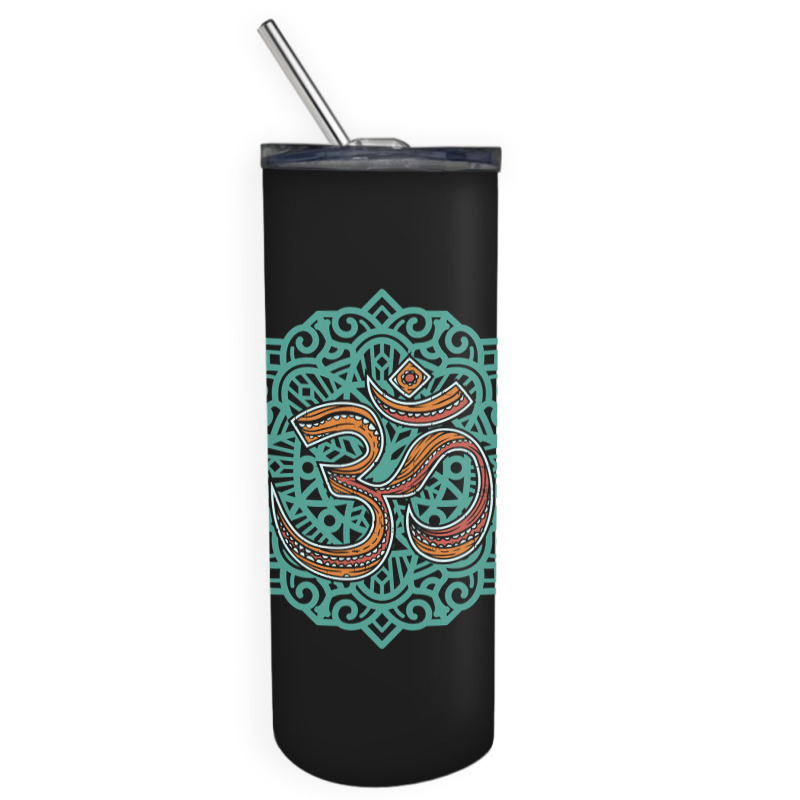 Hot Trend Om Yoga Tribal Goa Sign Skinny Tumbler | Artistshot