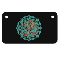 Hot Trend Om Yoga Tribal Goa Sign Motorcycle License Plate | Artistshot