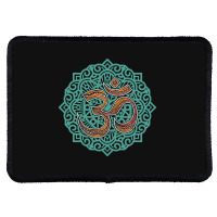 Hot Trend Om Yoga Tribal Goa Sign Rectangle Patch | Artistshot