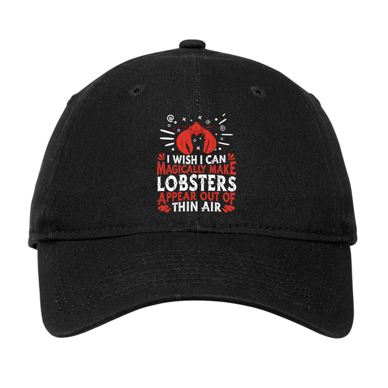 Lobster Crustacean - Seafood Lobster Adjustable Cap | Artistshot