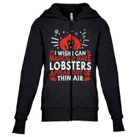 Lobster Crustacean - Seafood Lobster Youth Zipper Hoodie | Artistshot