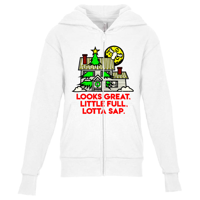 Looks Great Youth Zipper Hoodie | Artistshot