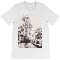 London Painting Art T-shirt | Artistshot