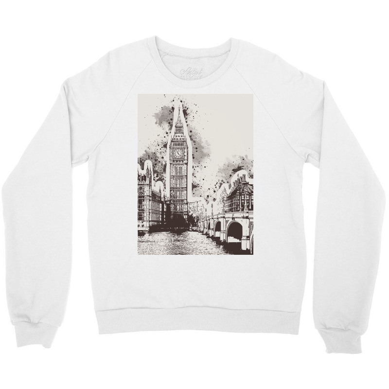 London Painting Art Crewneck Sweatshirt | Artistshot