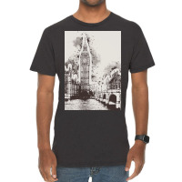 London Painting Art Vintage T-shirt | Artistshot