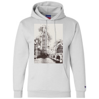 London Painting Art Champion Hoodie | Artistshot