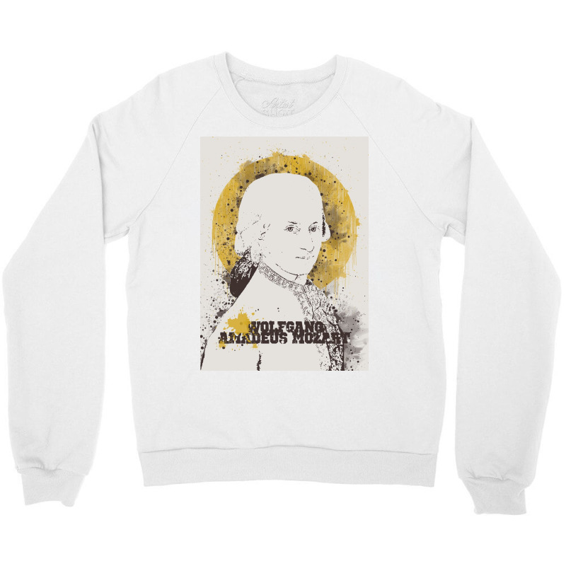 Wolfgang Amadeus Mozart Crewneck Sweatshirt | Artistshot