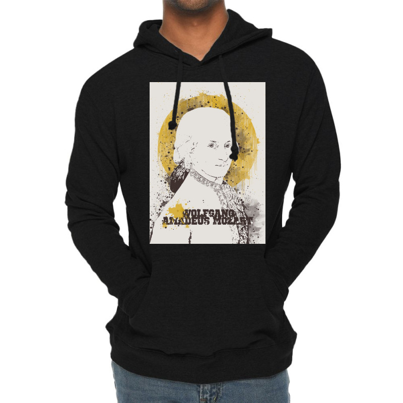 Wolfgang Amadeus Mozart Lightweight Hoodie | Artistshot