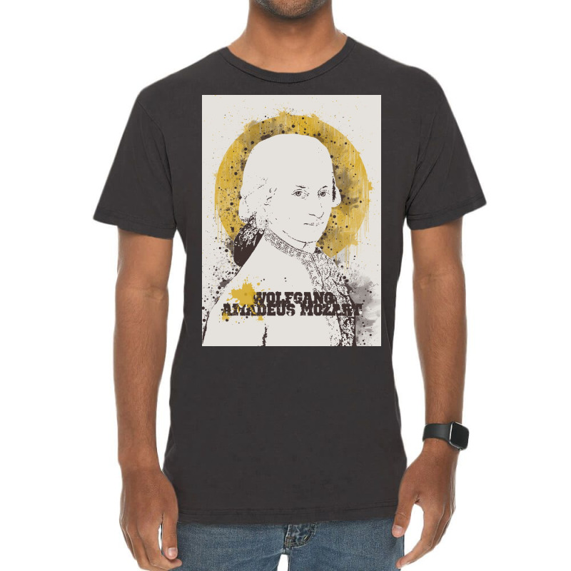 Wolfgang Amadeus Mozart Vintage T-shirt | Artistshot