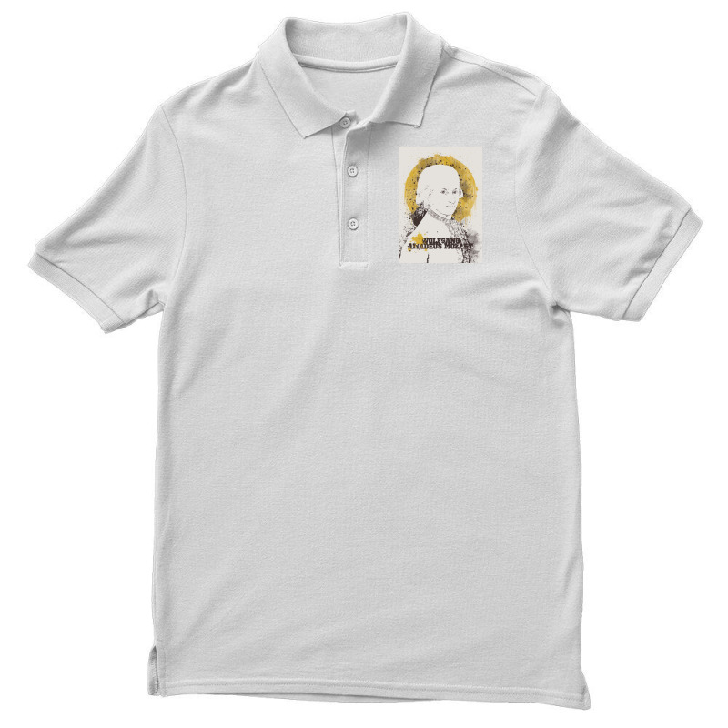 Wolfgang Amadeus Mozart Men's Polo Shirt | Artistshot