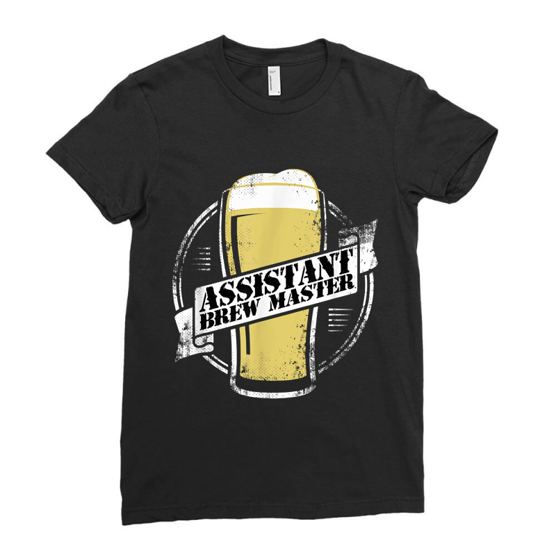 Assistant Brew Master Beer Brewing Ladies Fitted T-Shirt by genuinelyseriously4 | Artistshot