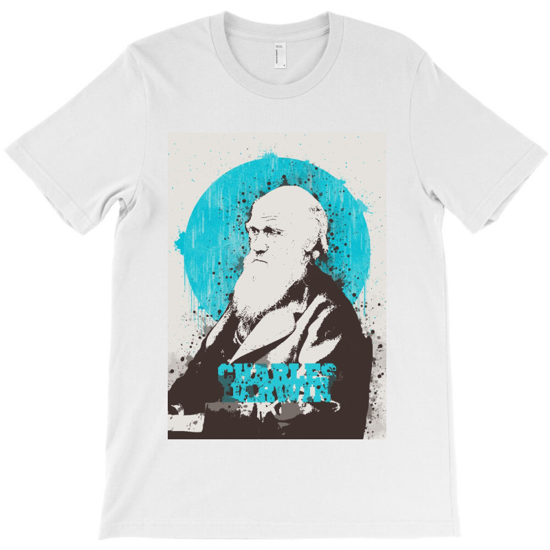 Charles Darwin Painting Art T-shirt | Artistshot