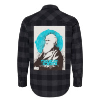 Charles Darwin Painting Art Flannel Shirt | Artistshot