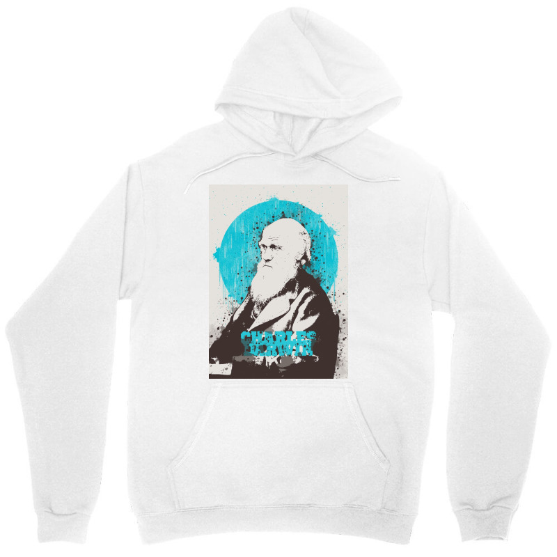 Charles Darwin Painting Art Unisex Hoodie | Artistshot