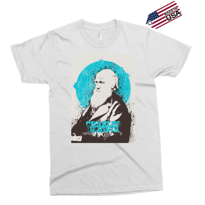 Charles Darwin Painting Art Exclusive T-shirt | Artistshot