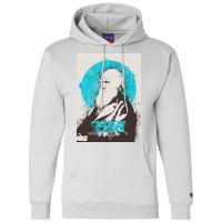 Charles Darwin Painting Art Champion Hoodie | Artistshot