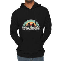 Pensacola City Retro Lightweight Hoodie | Artistshot