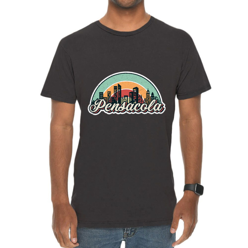 Pensacola City Retro Vintage T-shirt | Artistshot