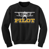 Pilot Aircraft Private Small Airplane T Shirt Youth Sweatshirt | Artistshot