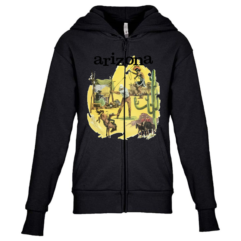 Arizona-h2ebs Youth Zipper Hoodie by Binzdodi | Artistshot