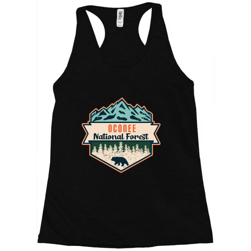 Oconee National Forest Racerback Tank by yammerbetween10 | Artistshot