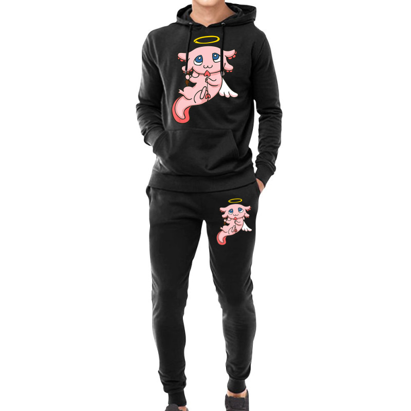 Hot Trend My Axolotl Is My Valentine Cupid Axolotls Valentines Day Hoodie & Jogger set by Hugo Flowers | Artistshot