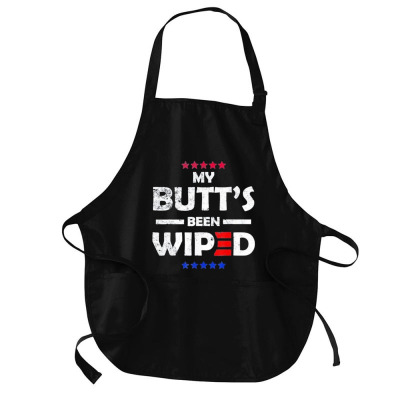 My Butt’s Been Wiped Joe Biden 2024 Medium-length Apron Designed By Bariteau Hannah