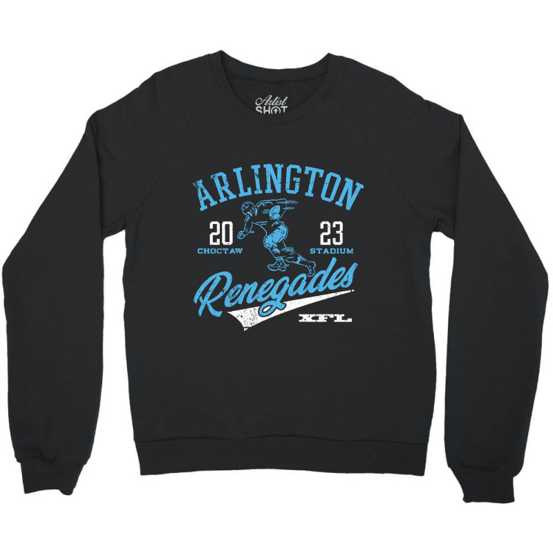 Arlington Renegades Crewneck Sweatshirt by davidozoan | Artistshot