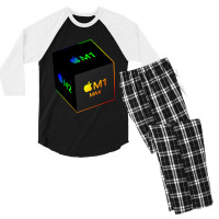 Apple Silicon Men's 3/4 Sleeve Pajama Set | Artistshot