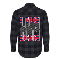 London England United Kingdom Souvenir Travel Gift Design Flannel Shirt | Artistshot