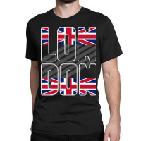 London England United Kingdom Souvenir Travel Gift Design Classic T-shirt | Artistshot