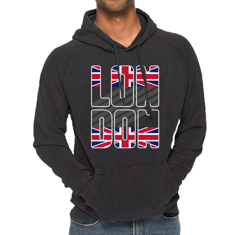 London England United Kingdom Souvenir Travel Gift Design Vintage Hoodie | Artistshot