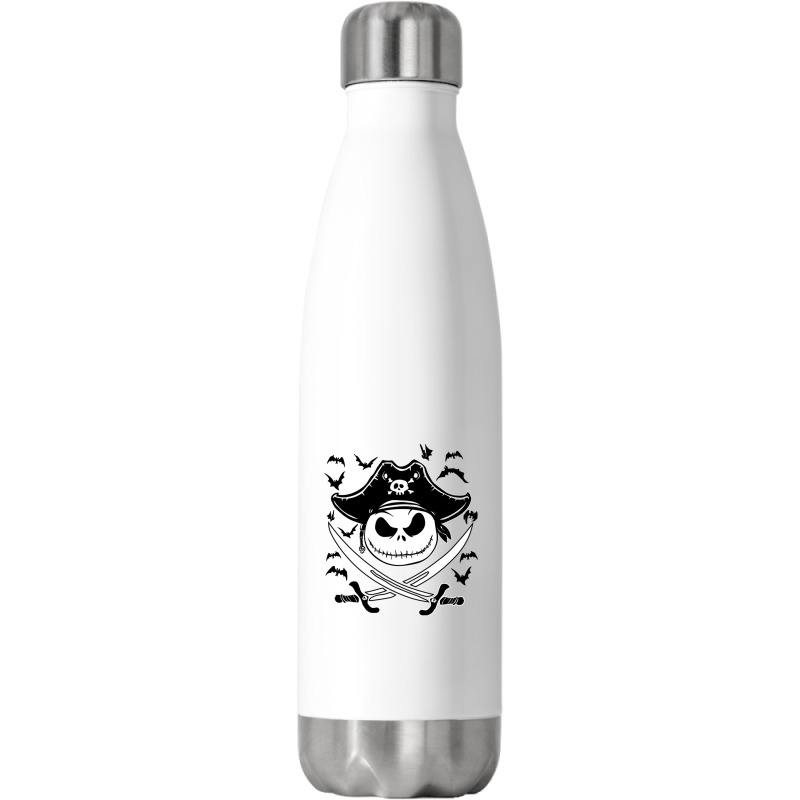 Captain Jack Crossed Swords Stainless Steel Water Bottle | Artistshot